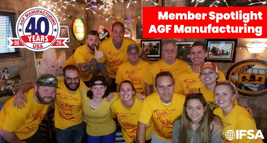 Member Spotlight: AGF Manufacturing, Inc. – Four Decades of American-Made Innovation for the Fire Sprinkler Industry 2 Member Spotlight: AGF Manufacturing - the AGF team celebrating 40 years, 1986-2026