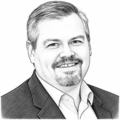 What the Plainfield Mega-Warehouse Fire Teaches About Storage Fire Protection 3 Line-art portrait of Mark E. Fessenden, MBA